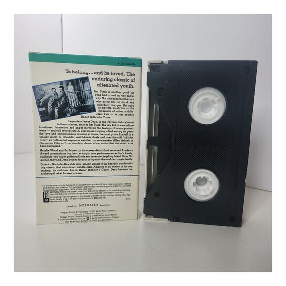 Rebel Without A Cause BETA Tape Betamax (Not VHS) James Dean - Picture 2 of 2